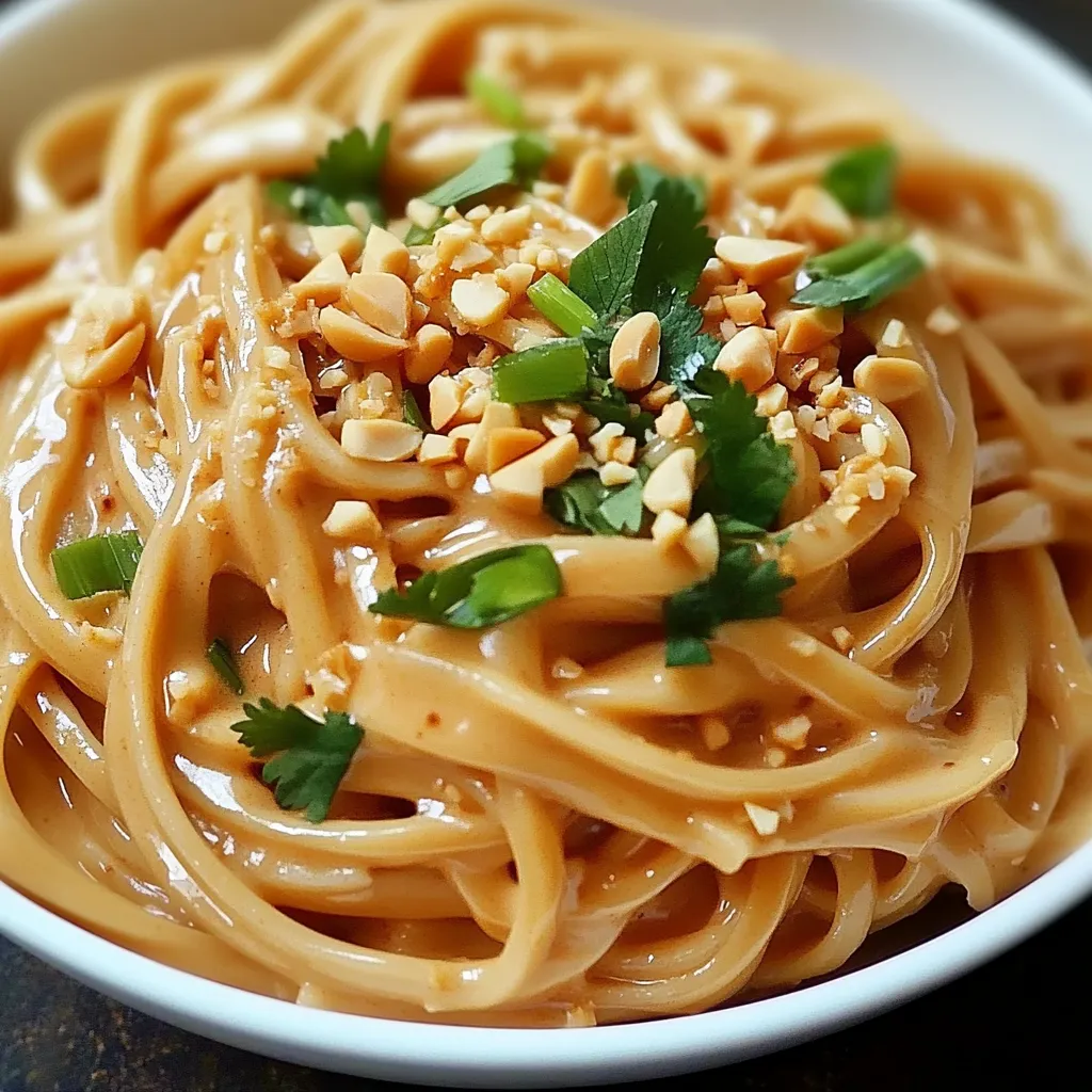 Minute Spicy Thai Peanut Noodles: Your Easy Weeknight Dinner